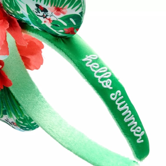 Minnie Mouse Tropical Hideaway Ears Headband For Adults - Picture 3 of 5